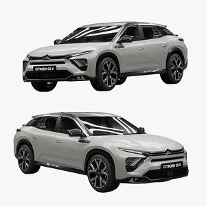 Citroen C5 X  GameReady 3D Car Model