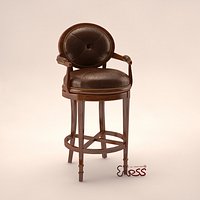 Bar Stool Theodore Alexander 4200-144DC