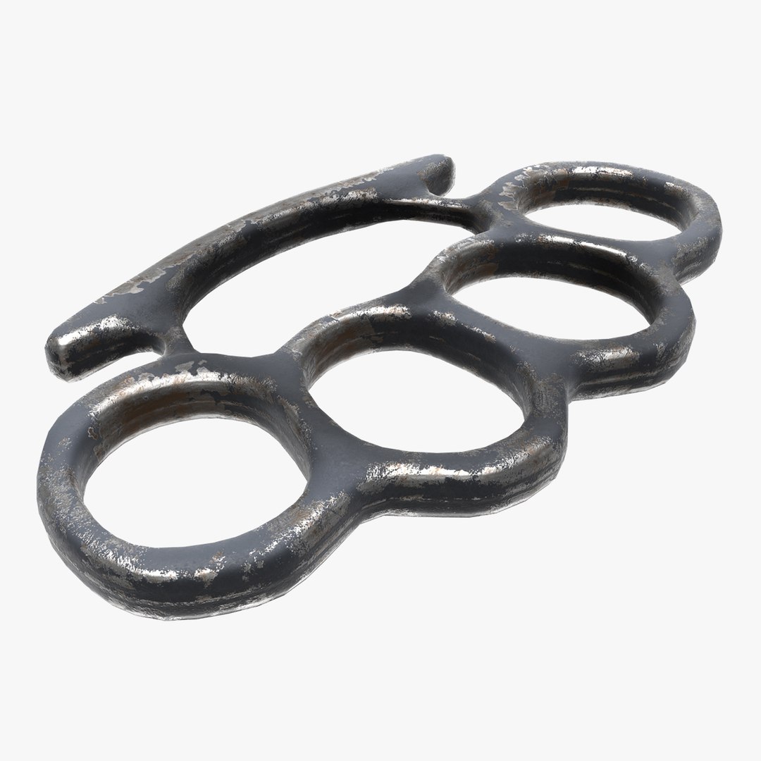 Brass Knuckles 3d Max