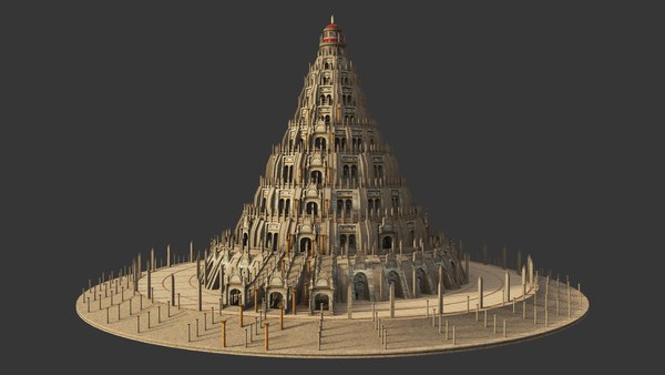 バベルの塔3Dモデル - TurboSquid 2236897