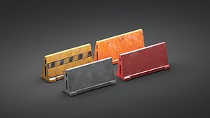 Barrier 3D model