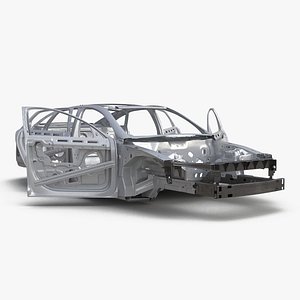 Car Frame 4 Rigged for Maya