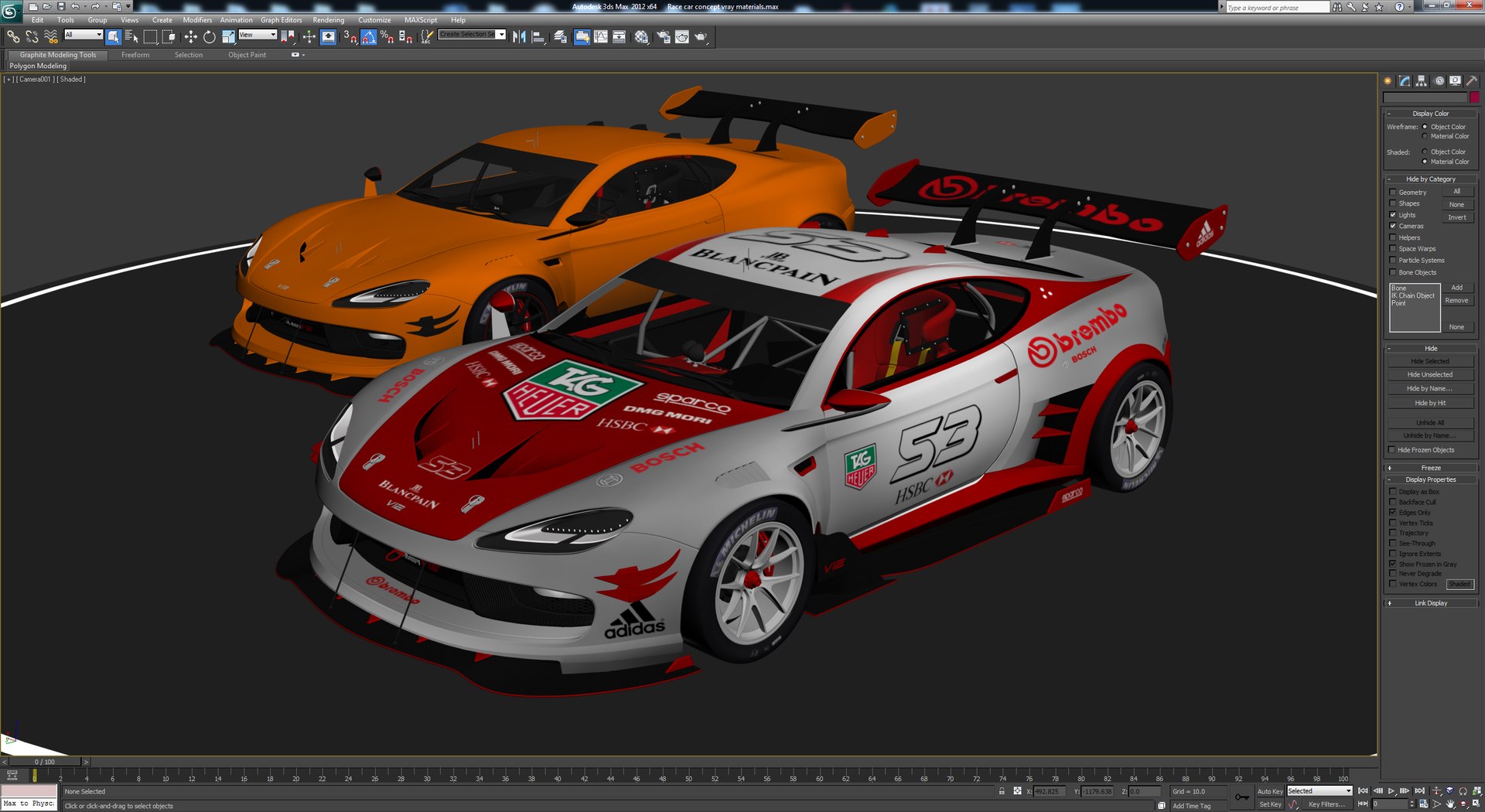 Race Car 3D Model - TurboSquid 1385569