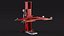 3D Single Post Car Storage Hoist model
