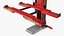 3D Single Post Car Storage Hoist model