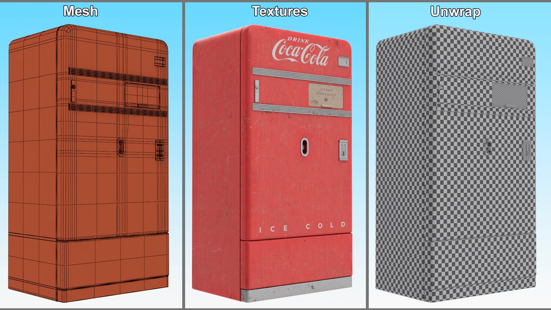 Coca Cola Retro Vending Machine Old 3D model https://p.turbosquid.com/ts-thumb/cB/FQ3Ub2/vk/cocacolaretrovendingmachineoldc4dmodel026/jpg/1695171929/1920x1080/fit_q87/ceb1ea2a7c65738259d00f5c4df8bc23790474ee/cocacolaretrovendingmachineoldc4dmodel026.jpg