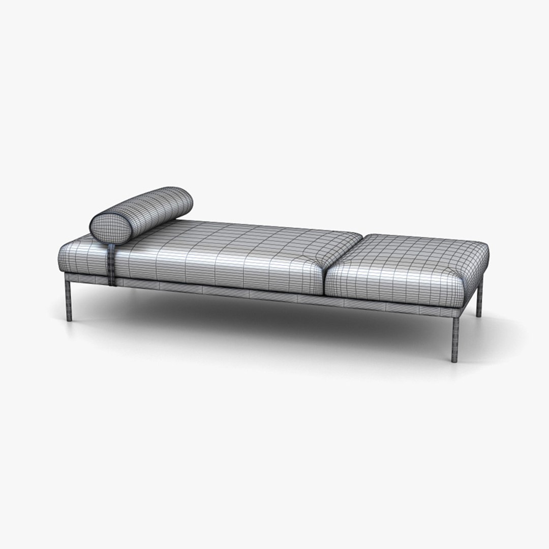 Adea Bon Daybed 3D Model TurboSquid 1914907