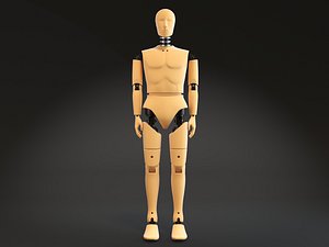 crash test dummy 3d max