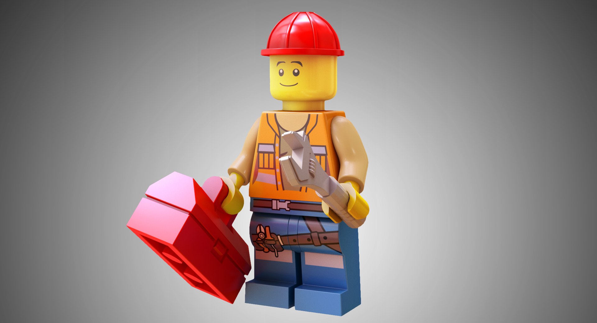 3D model lego engineer - rigged - TurboSquid 1423608
