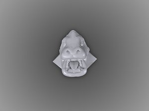 Monstrous Hippo 3D Print