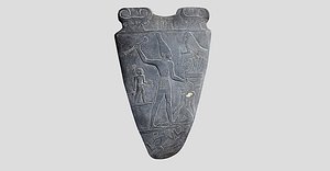 3D Narmer Palette-ancient egypt model
