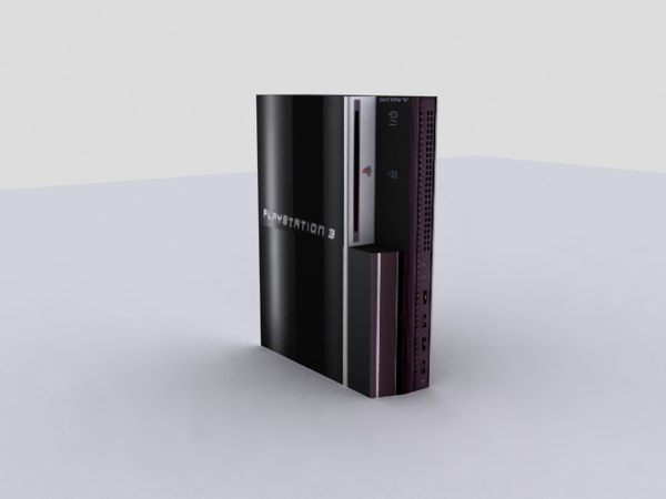 modelo 3d Playstation 3 Low Polygon - TurboSquid 522230