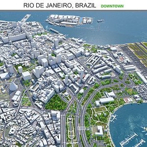 Rio De Janeiro Downtown Brazil
