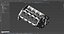 3D engine block model