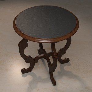 Circular End Table
