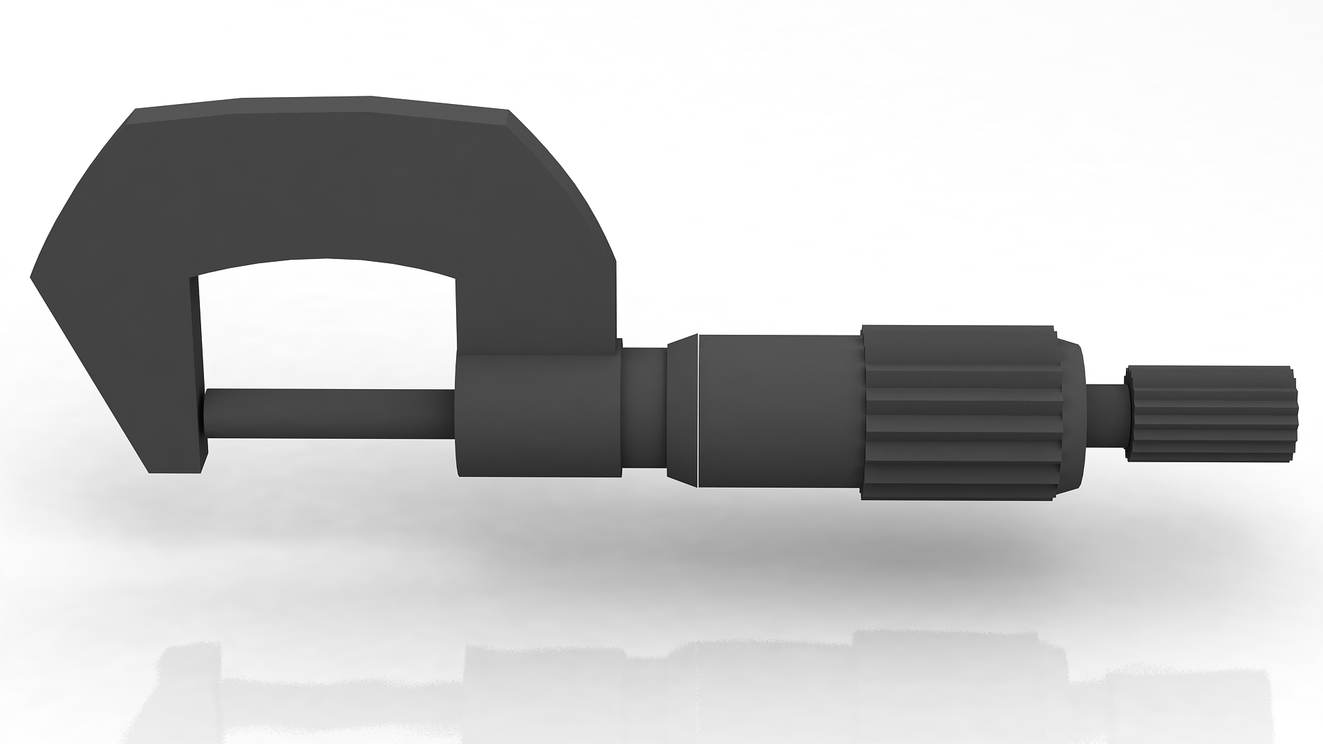 Micrometer 3D model TurboSquid 1911838
