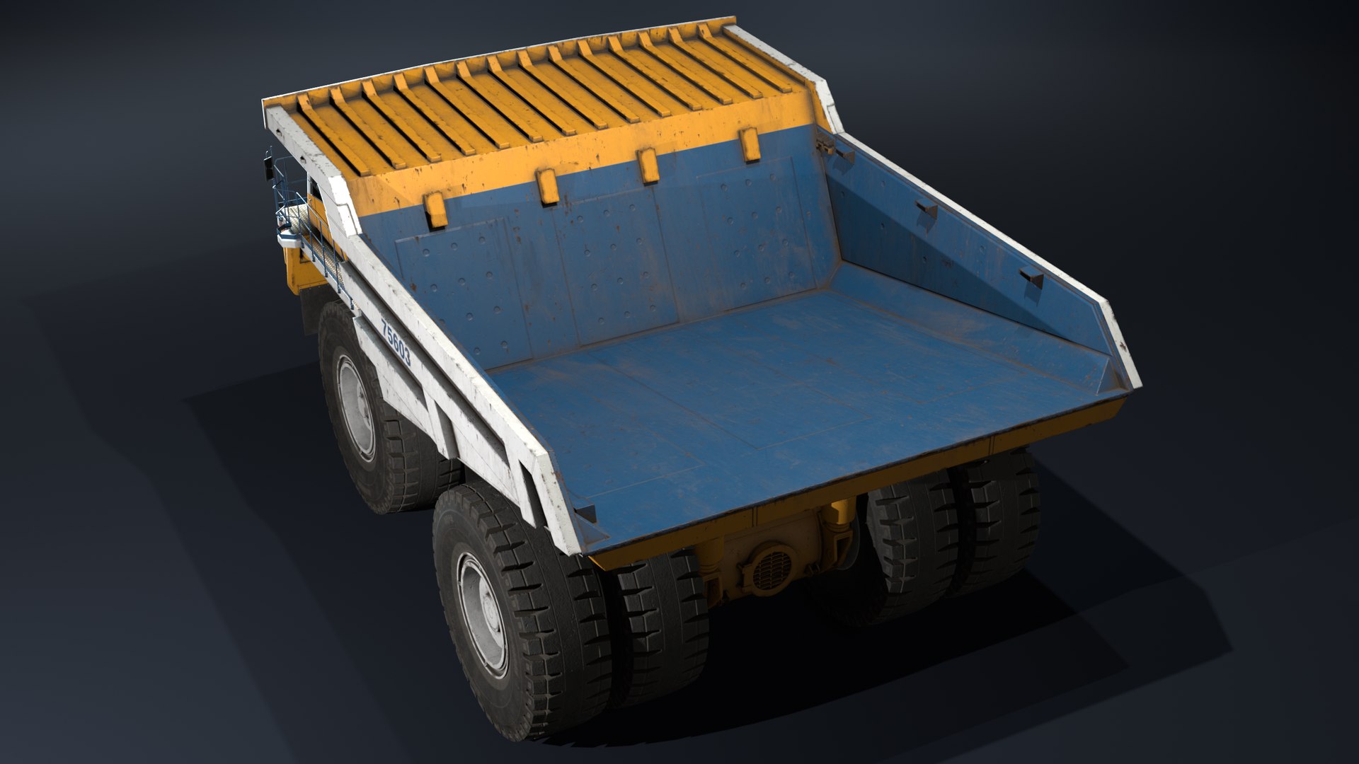 3D Belaz 75603 Rigged model https://p.turbosquid.com/ts-thumb/cB/ea2bdL/E4/render10/png/1622980514/1920x1080/fit_q87/e8525d2f1b4d06d48afce97f0c7b0c3a107bab40/render10.jpg