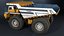 3D Belaz 75603 Rigged model