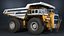 3D Belaz 75603 Rigged model