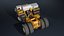 3D Belaz 75603 Rigged model
