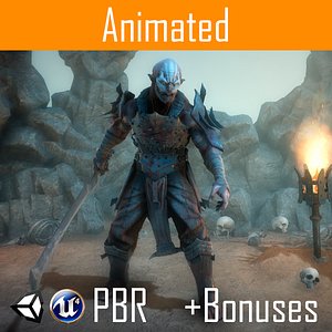 3D orc gnur model