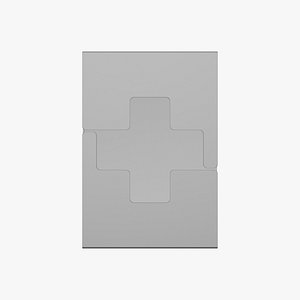 First Aid Kit Wall Box 3D
