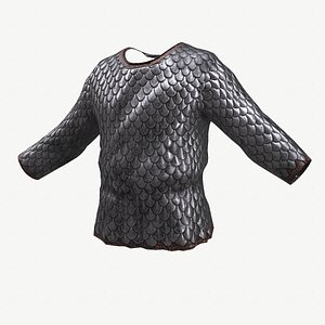 Ancient Armor LoricaPlumata 3D Model Game Ready PBR Low Poly 3D model