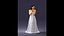 Bride in white dress 0388