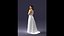 Bride in white dress 0388