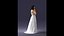 Bride in white dress 0388