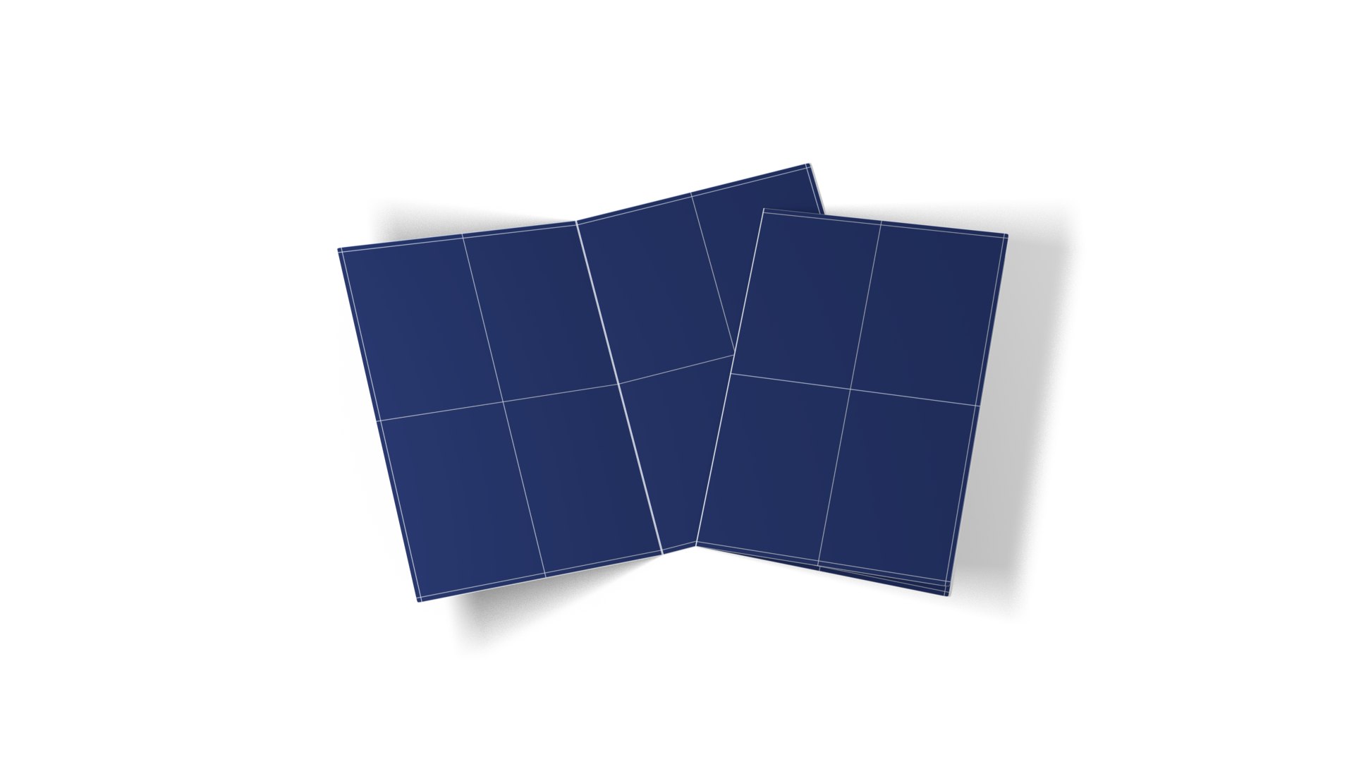 3D folded leaflet https://p.turbosquid.com/ts-thumb/cB/s2N58L/EBKWgQRC/a3halffoldwireframe4_00001/png/1582021217/1920x1080/fit_q87/97324d7b3dec0c85d9d494c78b3c5015de2d54d8/a3halffoldwireframe4_00001.jpg