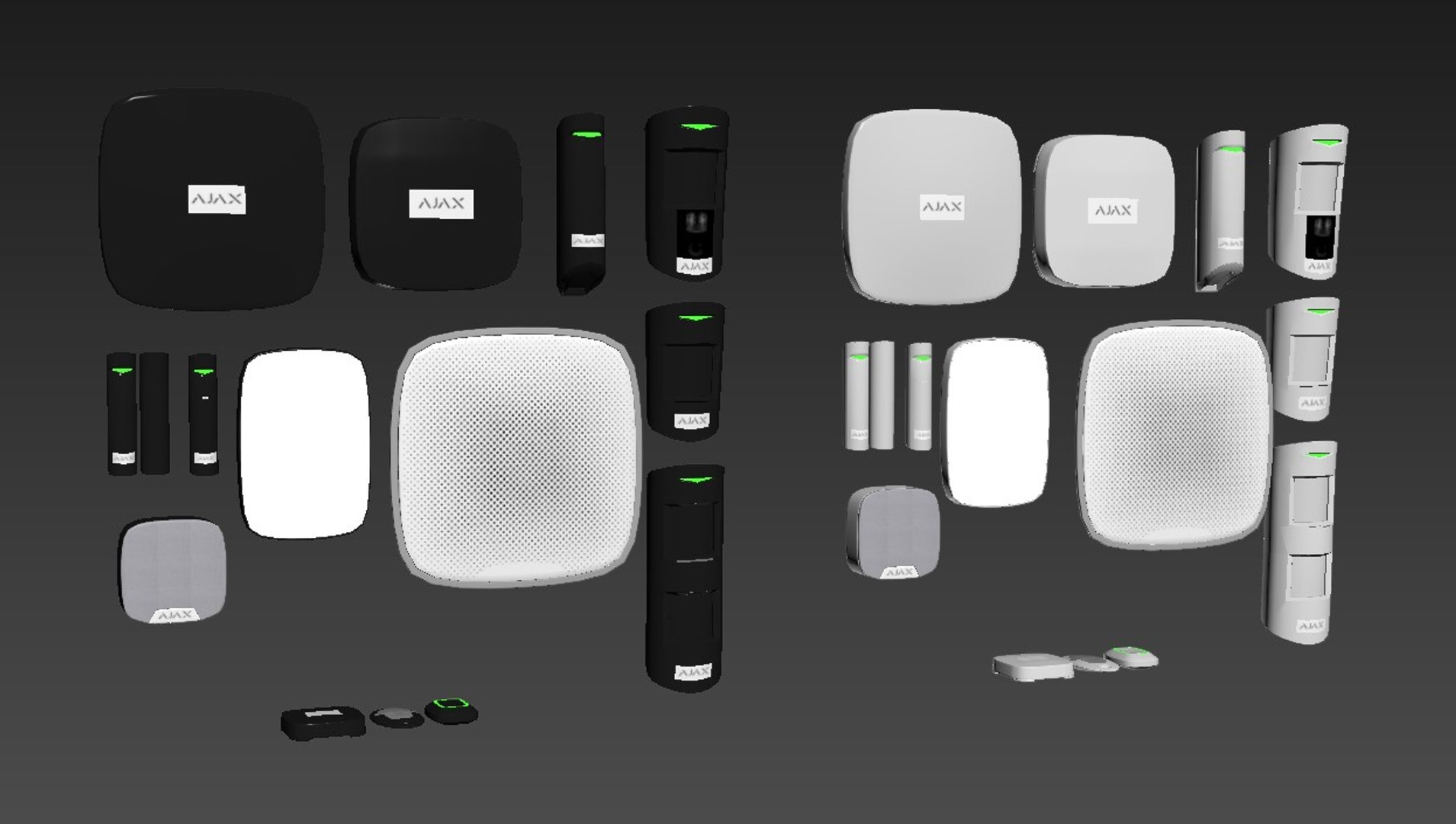 3D Ajax Security Alarm System Model - TurboSquid 2554413