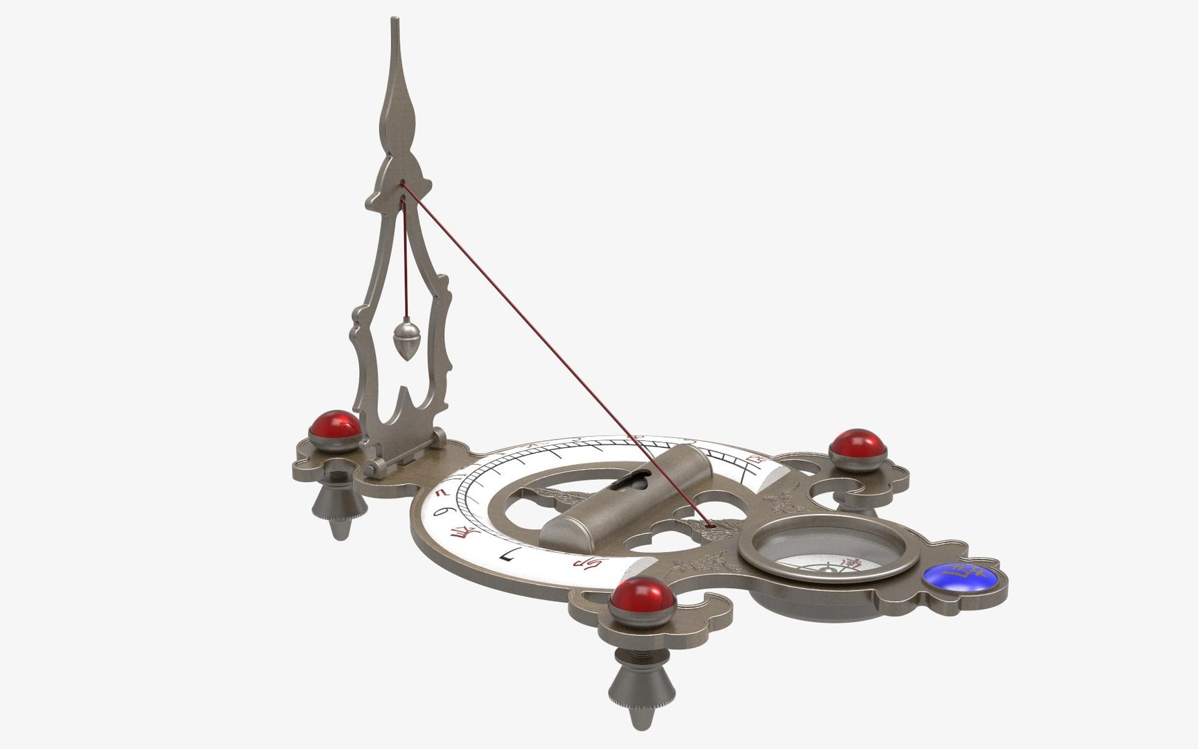 3D Pocket Compass-Sundial model https://p.turbosquid.com/ts-thumb/cB/whVKjD/7A/asiansundial_14/jpg/1739447792/1920x1080/fit_q87/ef83ef930dd35eb33cd6cacd60adfce2a68f2a1d/asiansundial_14.jpg