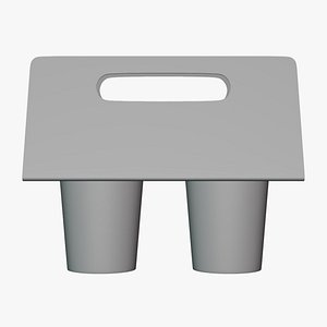 3D model Basic Coffee Holder - Geometry Only No Textures No Materials