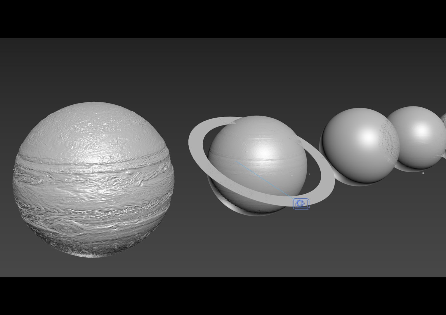 Solar system model - TurboSquid 2158833