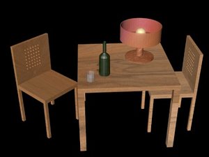 3ds max kitchen set