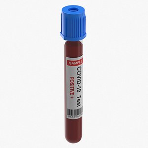 test tube 3D model