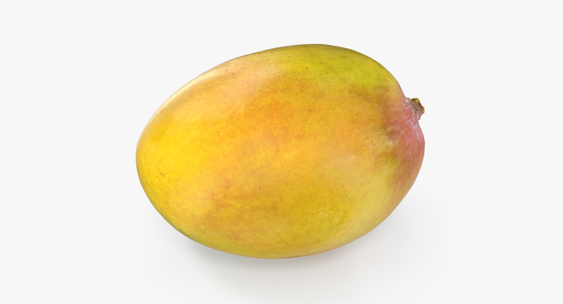 Yellow Mango Fruit 3D model preview
