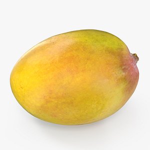 yellow mango fruit 3D model