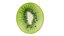 Kiwi round slice peeled