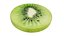 Kiwi round slice peeled