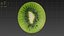 Kiwi round slice peeled