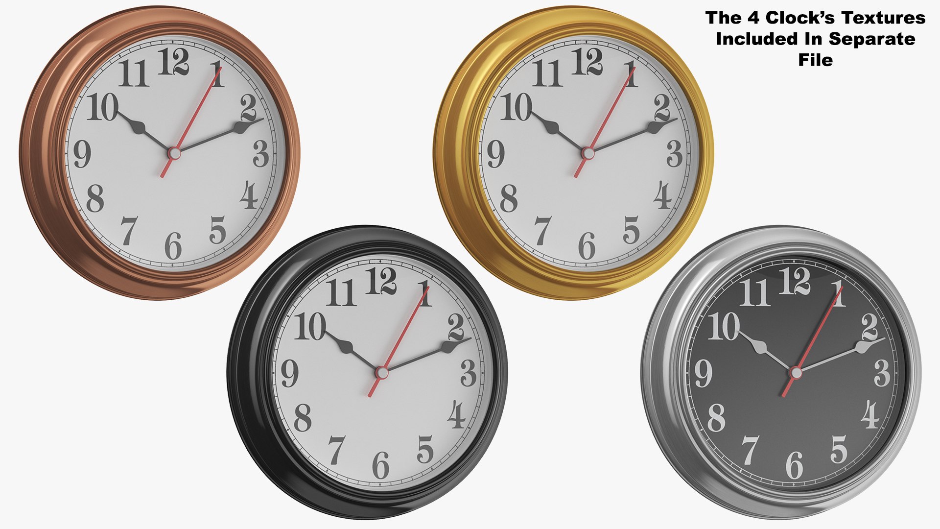 3D Clocks And Alarms Collection model https://p.turbosquid.com/ts-thumb/cC/I8LuFl/7j/wallclock113/jpg/1708108481/1920x1080/fit_q87/493ecbf63a61682a26cbced2f50734e647e726cd/wallclock113.jpg