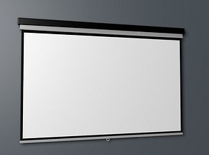 3d c4d projector screen