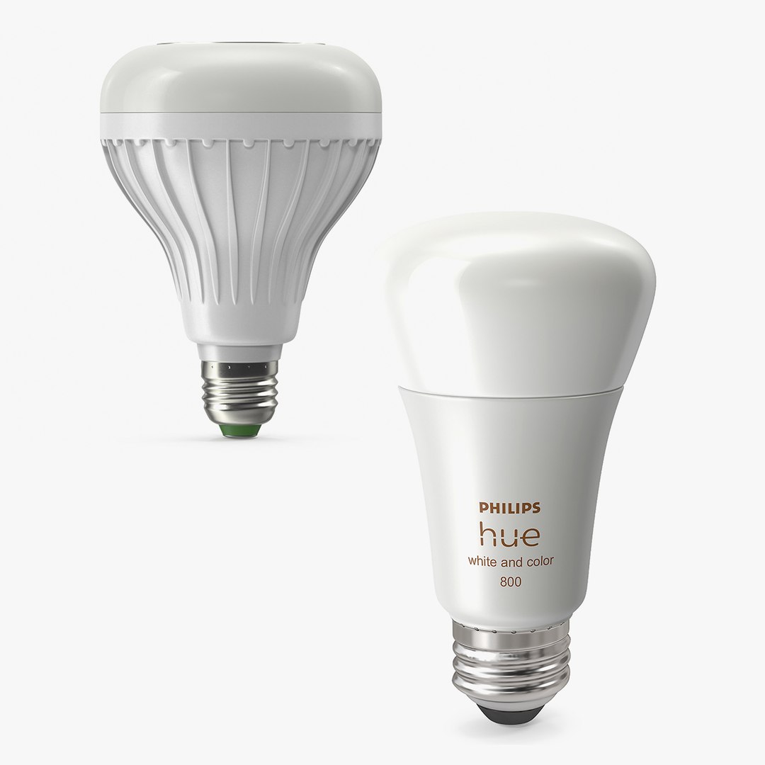 Smart Bulbs Collection 3D model preview