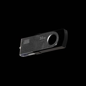 3D Low poly flash drive 3D model