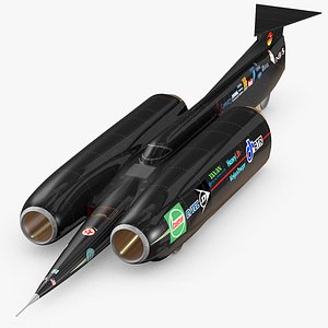 Thrust SCC Land speed record jet car