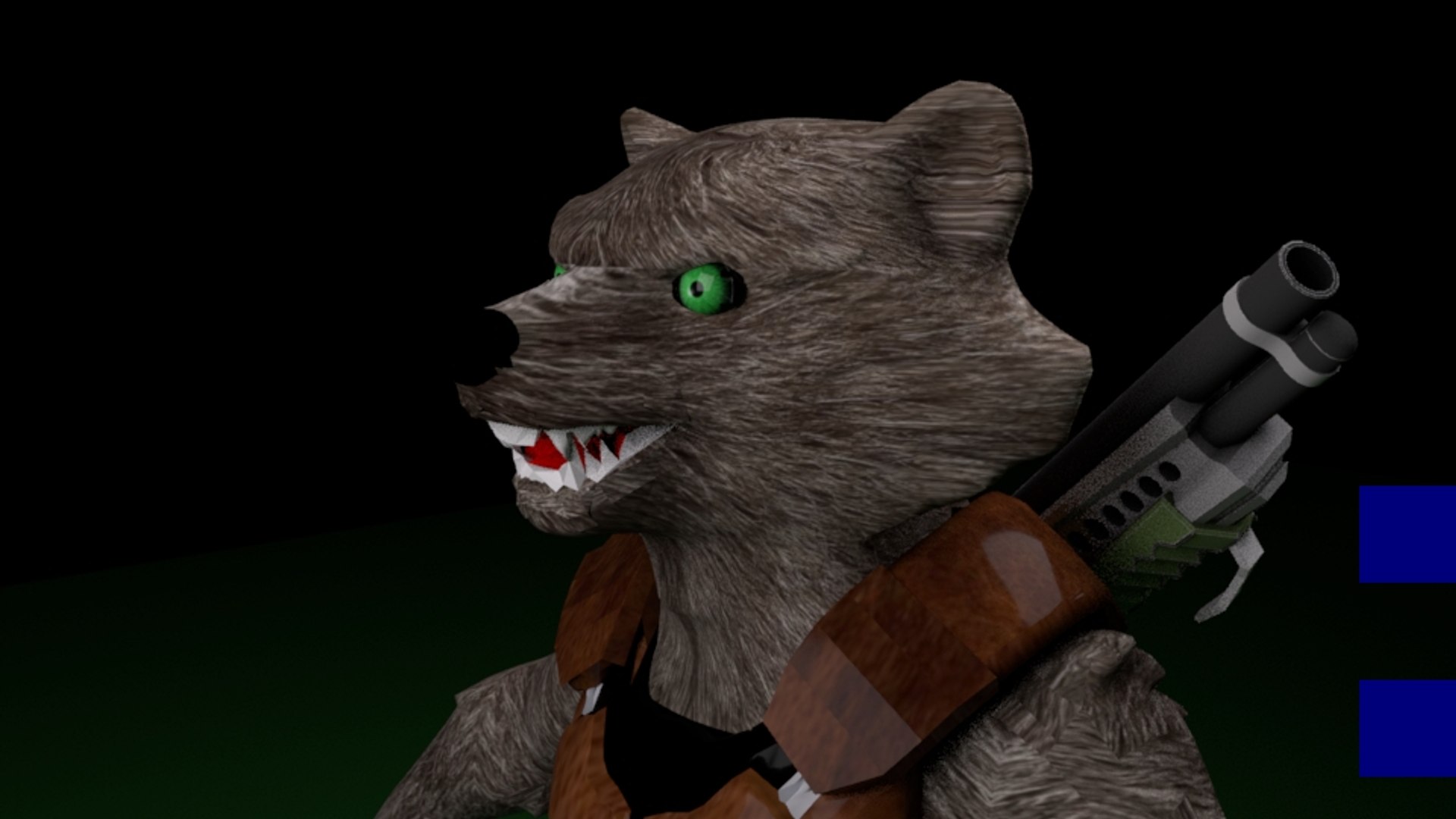 3D Rocket Racoon - TurboSquid 1514029