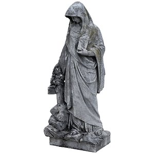 cemetery statue model
