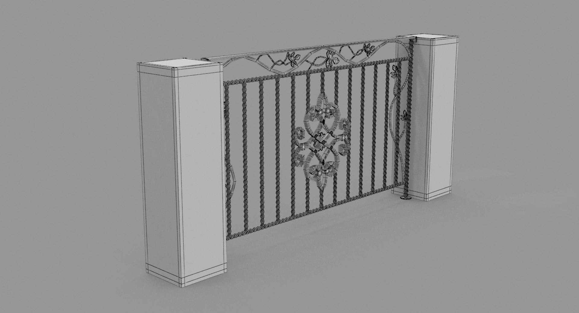 3D high-poly metal fence https://p.turbosquid.com/ts-thumb/cC/UcUQWT/DEluc8me/w2/jpg/1519712374/1920x1080/fit_q87/ed077fee98961dc75f85d44c9135ab317b2a1ab8/w2.jpg